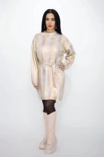 Frauenpullover 50057 Beige-Gold Kikiriki