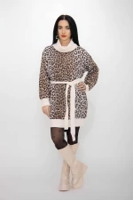 Frauenpullover 26693 Beige Kikiriki