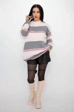 Frauenpullover Weiß-Shary-Pullover Kikiriki