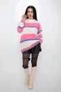 Frauen Op4 Pullover Weißrosa | Kikiriki