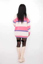 Frauen Op4 Pullover Weißrosa | Kikiriki