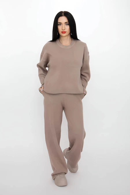 Dunkler M2651a dunkler Beige Set Kikiriki