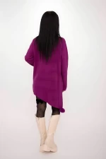 Frauen M2609 Pullover lila Kikiriki