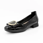 TP377 Black Ballerinas Gebildet