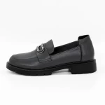 Frauenschuhe jeden Tag 8301-1 Grau Gebildet