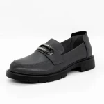 Frauenschuhe jeden Tag 8301-1 Grau Gebildet