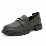 Frauenschuhe jeden Tag 8301-1 Grün Gebildet