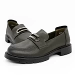Frauenschuhe jeden Tag 8301-1 Grün Gebildet