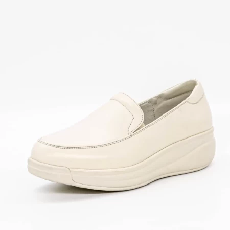Frauenschuhe jeden Tag 23686 Creme | Gebildet