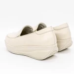 Frauenschuhe jeden Tag 23686 Creme | Gebildet