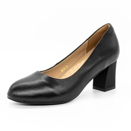 Schuhe auf einer dicken Sohle 20712 Schwarz | Gebildet