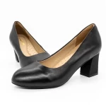 Schuhe auf einer dicken Sohle 20712 Schwarz | Gebildet