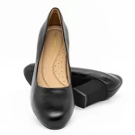 Schuhe auf einer dicken Sohle 20712 Schwarz | Gebildet
