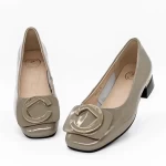 Ballerinas 8117-6 Grau Gebildet