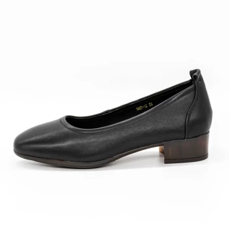 Ballerinas 1007-12 Schwarz Gebildet