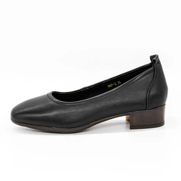 Ballerinas 1007-12 Schwarz Gebildet