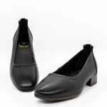 Ballerinas 1007-12 Schwarz Gebildet