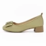 Schuhe auf einer dicken Sohle TP5008 Green | Gebildet