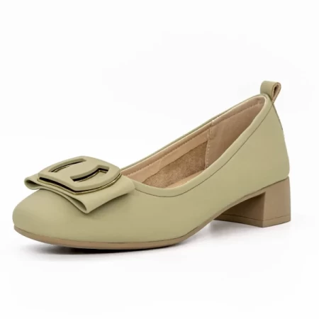 Schuhe auf einer dicken Sohle TP5008 Green | Gebildet