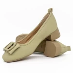 Schuhe auf einer dicken Sohle TP5008 Green | Gebildet