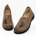 Frauenschuhe jeden Tag 7516 braun Gebildet