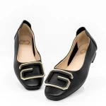 Ballerinas 6097 Schwarz Gebildet