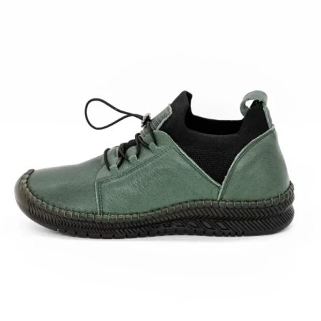 Frauenschuhe jeden Tag 2051 Grün Gebildet