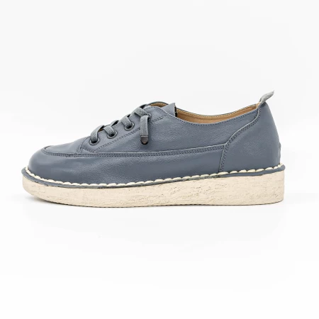 Frauenschuhe jeden Tag 22-3321 Blau Gebildet