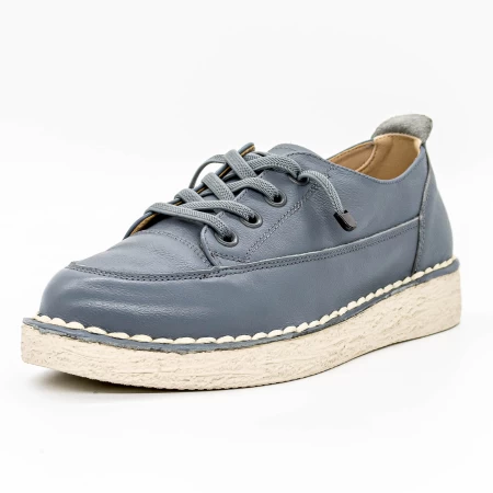 Frauenschuhe jeden Tag 22-3321 Blau Gebildet