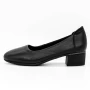 Schuhe auf einer dicken Sohle 5261 schwarz | Gebildet