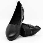 Schuhe auf einer dicken Sohle 5261 schwarz | Gebildet