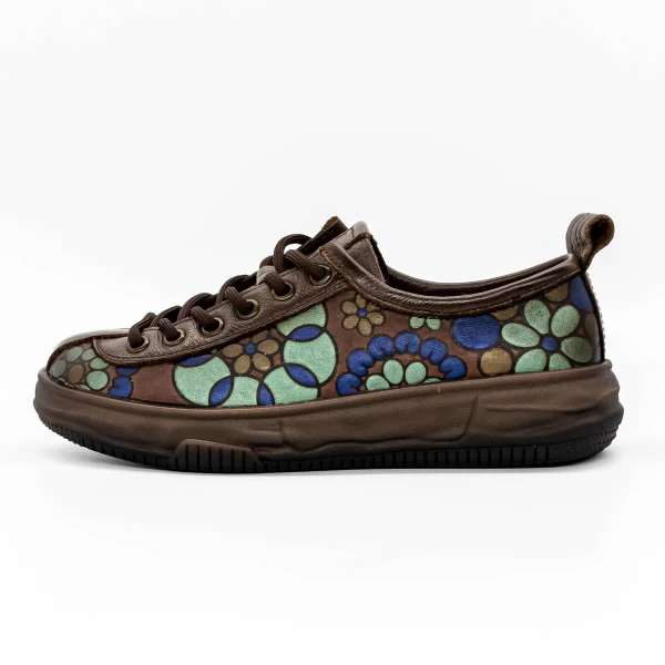 Frauenschuhe jeden Tag 7866 braun Gebildet