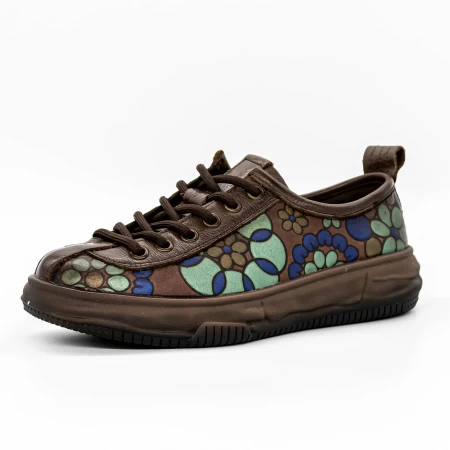 Frauenschuhe jeden Tag 7866 braun Gebildet