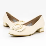 Ballerinas 8117-6 Creme Gebildet