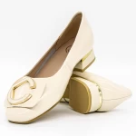 Ballerinas 8117-6 Creme Gebildet