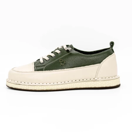 Frauenschuhe jeden Tag 201008-1 Grün Gebildet
