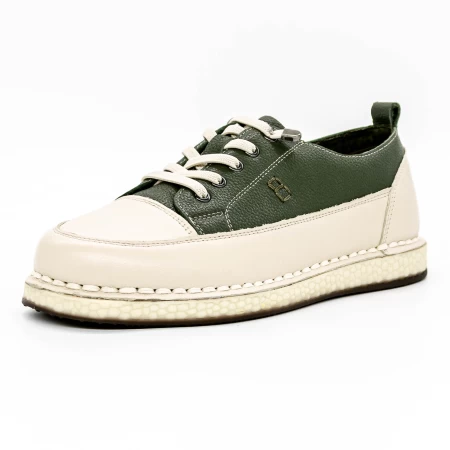 Frauenschuhe jeden Tag 201008-1 Grün Gebildet