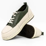 Frauenschuhe jeden Tag 201008-1 Grün Gebildet