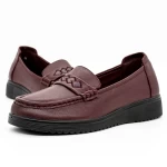 Frauenschuhe jeden Tag 220705 Kirsche Gebildet