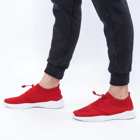 Herren Sportschuhe Q10 rot Se7en