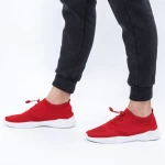 Herren Sportschuhe Q10 rot Se7en