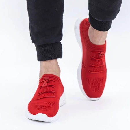 Herren Sportschuhe Q10 rot Se7en