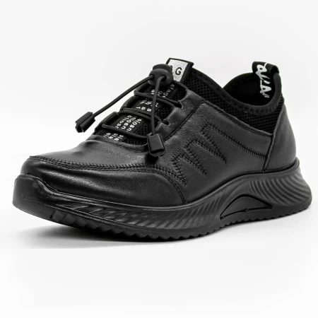 Frauen -Sneaker 1133 Black | Gebildet