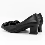 Schuhe auf einer dicken Sohle 611706 Schwarz | Gebildet