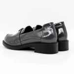 Frauenschuhe jeden Tag D90207-70 Grau Gebildet