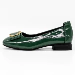 TP377 Green Ballerinas Gebildet