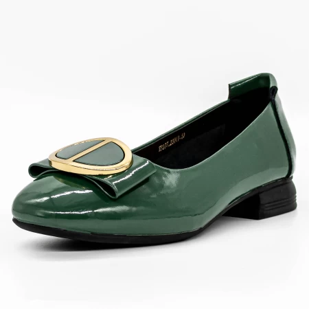 TP377 Green Ballerinas Gebildet