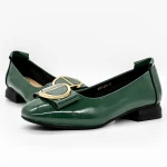 TP377 Green Ballerinas Gebildet