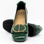 TP377 Green Ballerinas Gebildet
