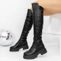 Low -Haeled -Stiefel der Frauen 3WL125 Black | Mei